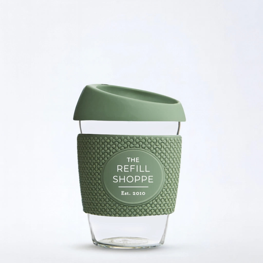 Glass To Go Cup - Forest Green